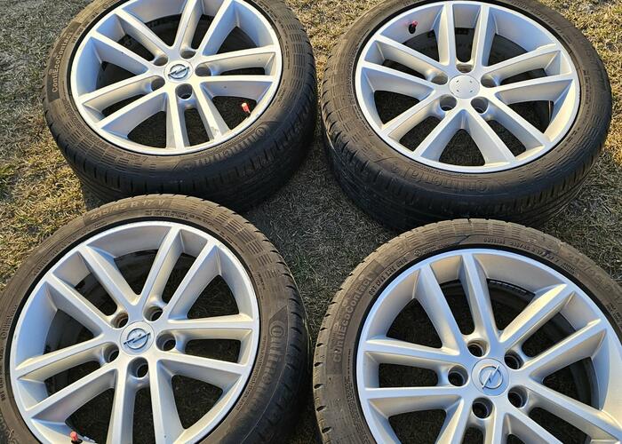 Grajewo ogłoszenia: Witam, sprzedam felgi z oponami od Opla Astry H. Felgi proste i nie...